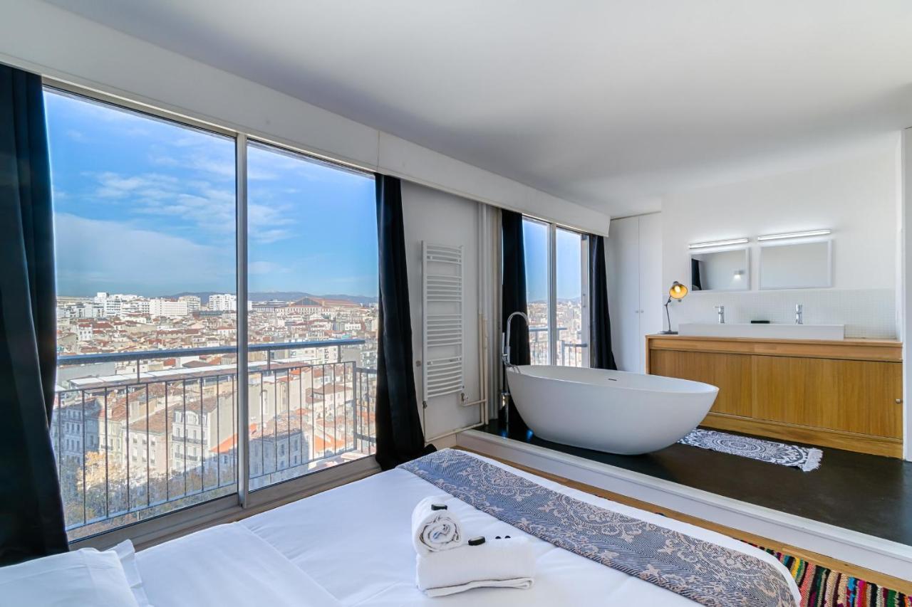 Vue Panoramique 360 Sur Tout Marseille - Air Rental Luaran gambar